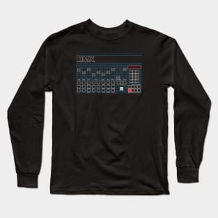 Oberheim DMX Vintage Drum Machine Long Sleeve T-Shirt